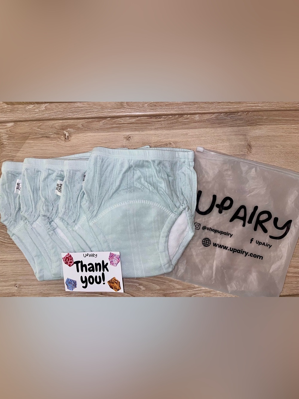 Upairy Unisex Potty Training Pants! Soft! 2T 26-30lbs. Beautiful color!